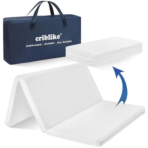 Criblike aftermarket play yard and non-full sized crib mattresses