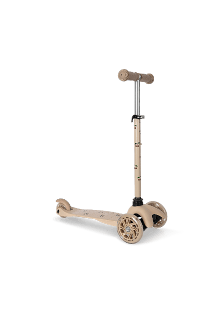 Three-Wheeled Children's Scooter with Foot Brake